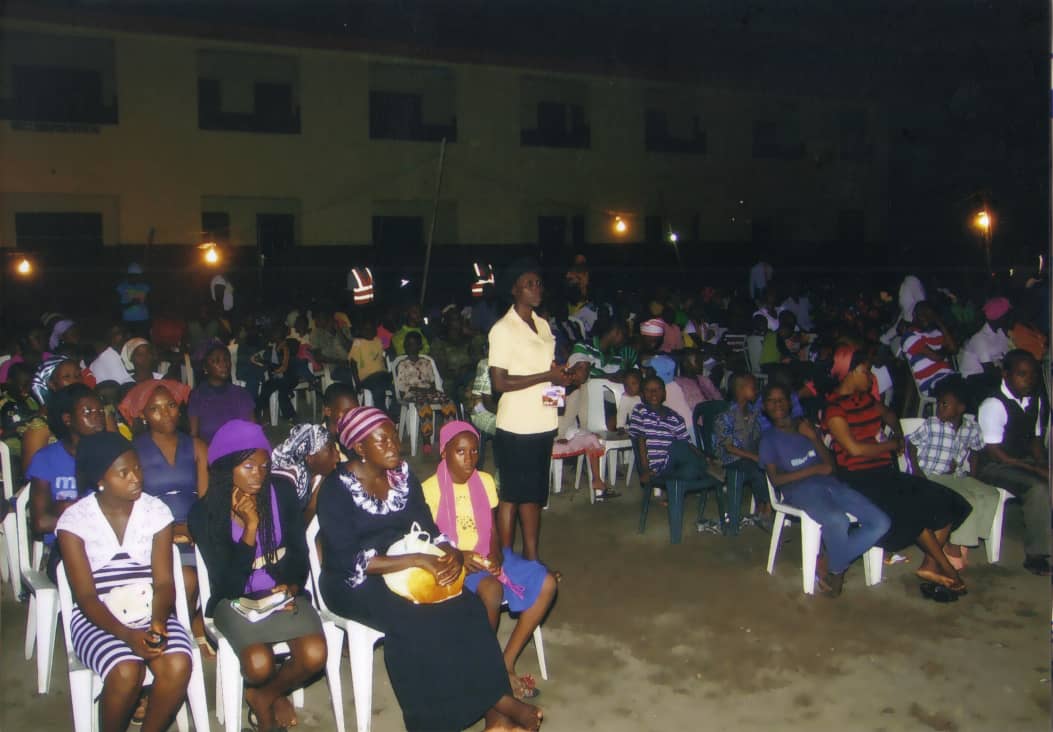 Night worship outreach